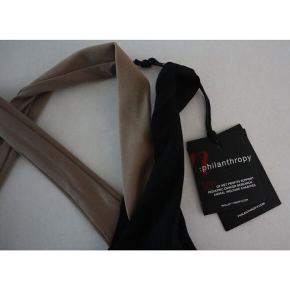 n:philanthropy Women's Sz XS Black Revolve Tille Unpadded Sports Bra - Picture 3 of 5